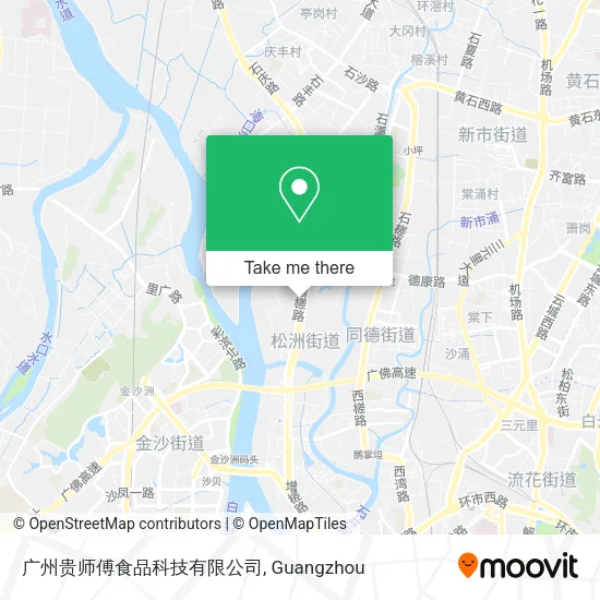 广州贵师傅食品科技有限公司 map
