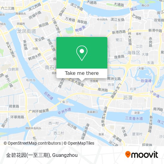 金碧花园(一至三期) map