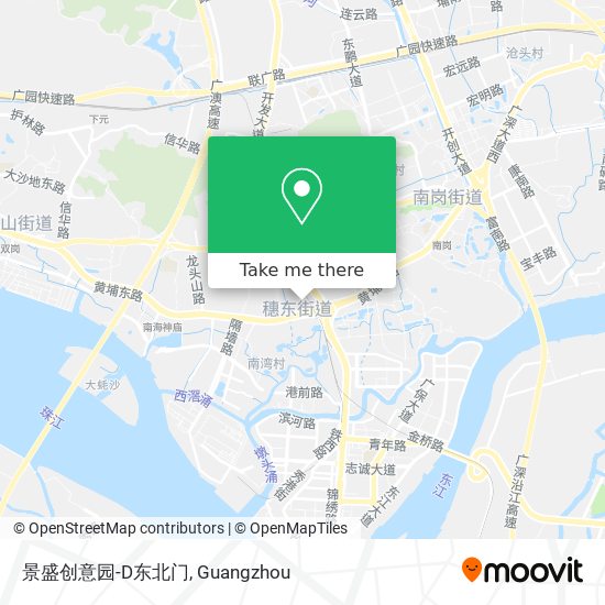 景盛创意园-D东北门 map