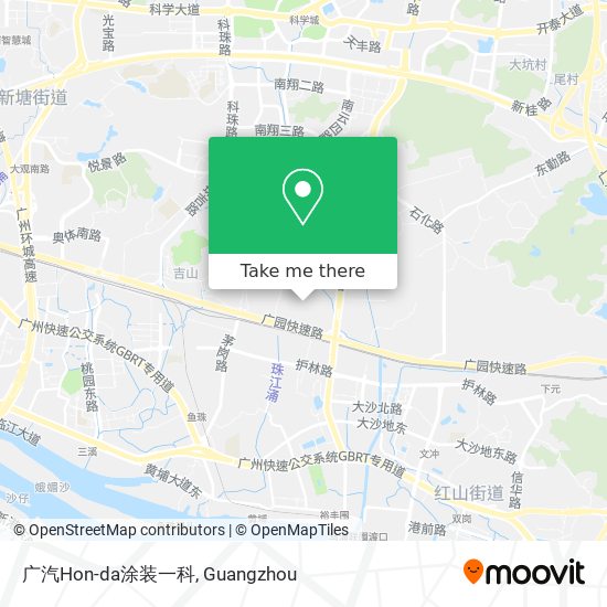 广汽Hon-da涂装一科 map
