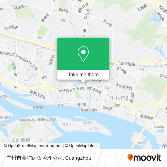 广州市黄埔建设监理公司 map