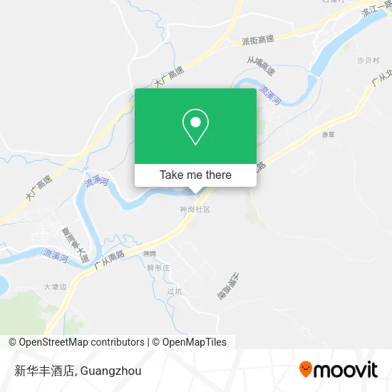 新华丰酒店 map