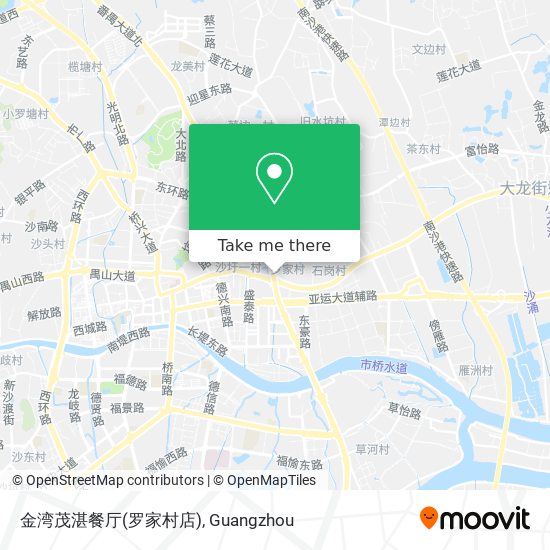 金湾茂湛餐厅(罗家村店) map
