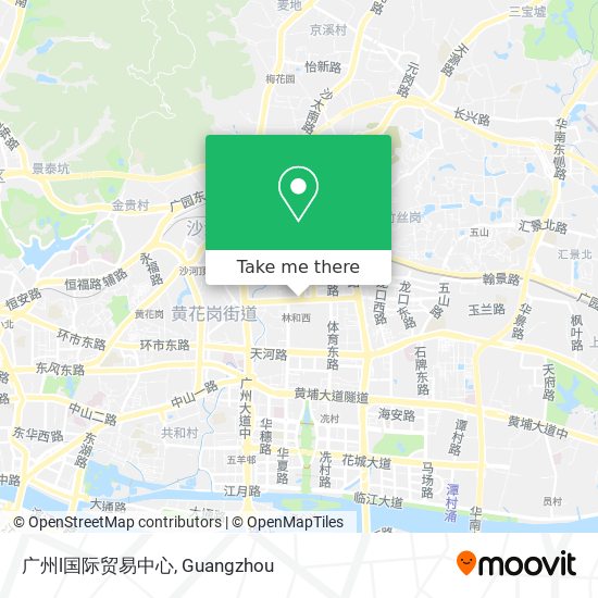 广州l国际贸易中心 map