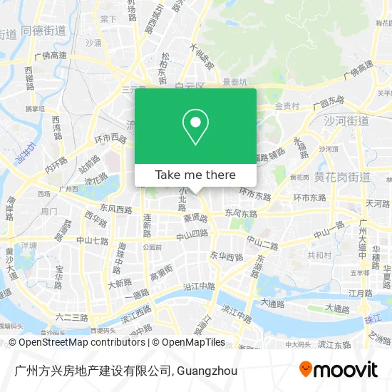 广州方兴房地产建设有限公司 map