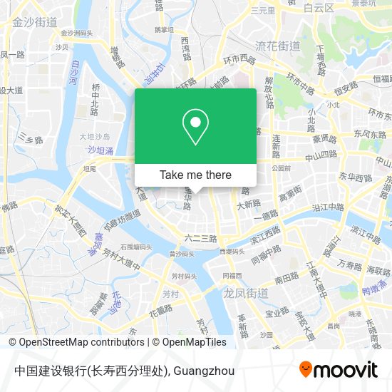 中国建设银行(长寿西分理处) map