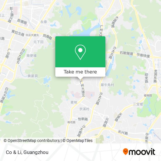 Co & Li map