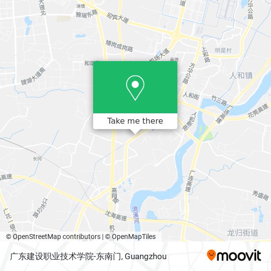 广东建设职业技术学院-东南门 map