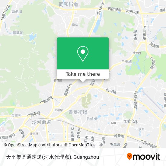 天平架圆通速递(河水代理点) map