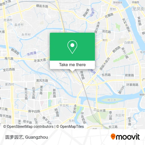 圆萝园艺 map