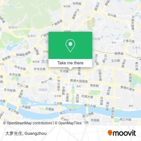 大萝先生 map