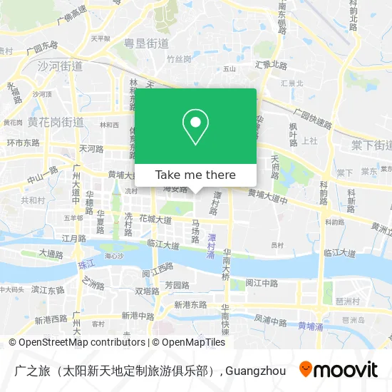 广之旅（太阳新天地定制旅游俱乐部） map
