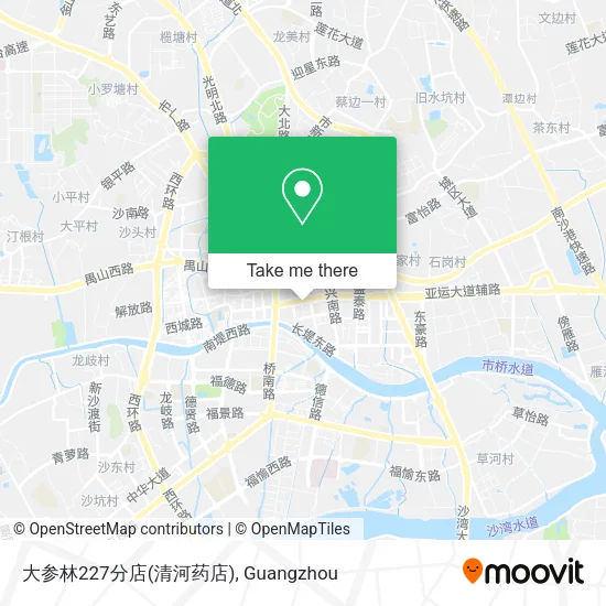 大参林227分店(清河药店) map