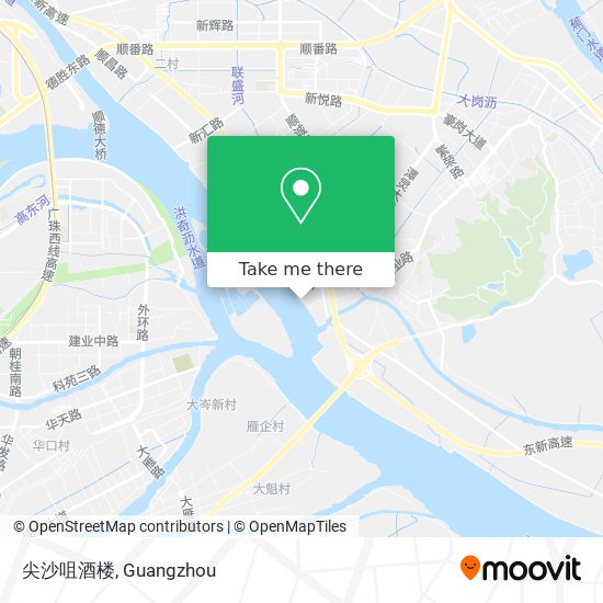 尖沙咀酒楼 map