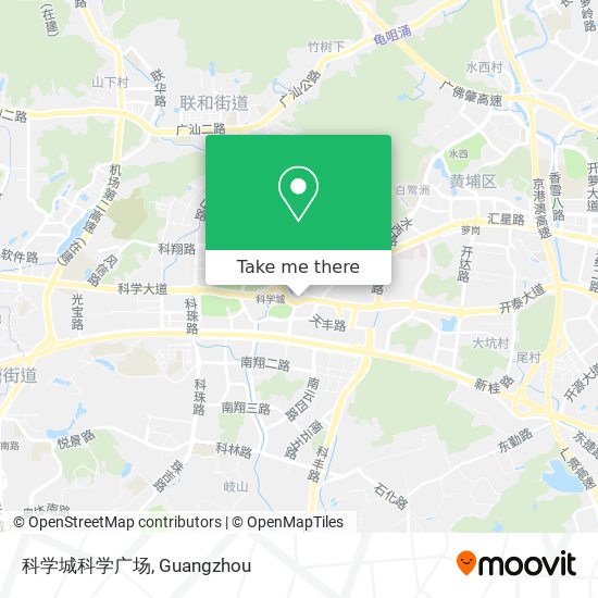 科学城科学广场 map