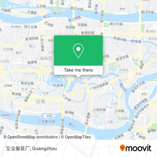 宝业服装厂 map