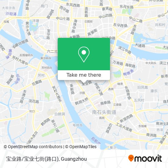 宝业路/宝业七街(路口) map