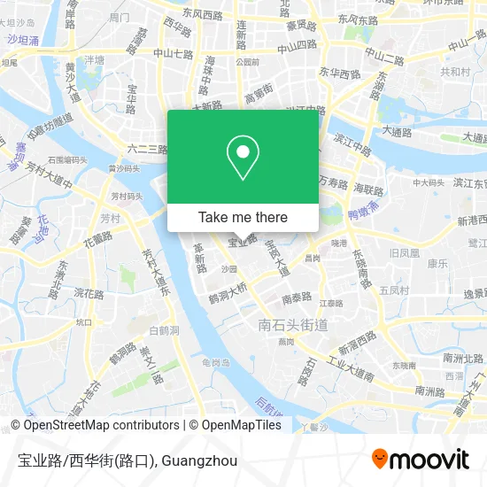 宝业路/西华街(路口) map