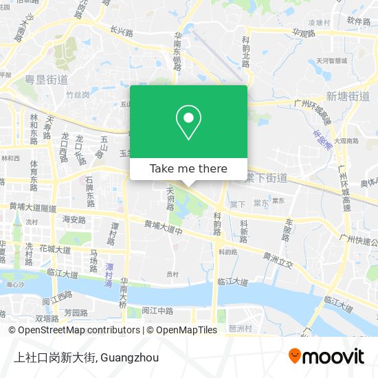 上社口岗新大街 map