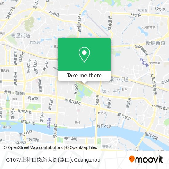G107/上社口岗新大街(路口) map