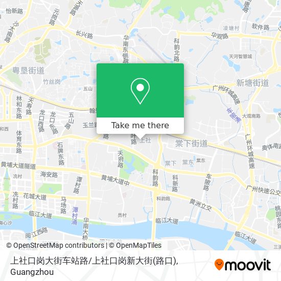 上社口岗大街车站路/上社口岗新大街(路口) map