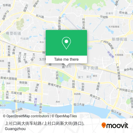 上社口岗大街车站路/上社口岗新大街(路口) map