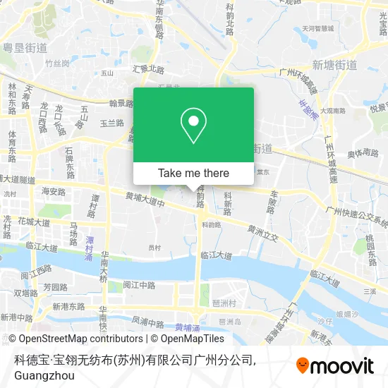 科德宝·宝翎无纺布(苏州)有限公司广州分公司 map