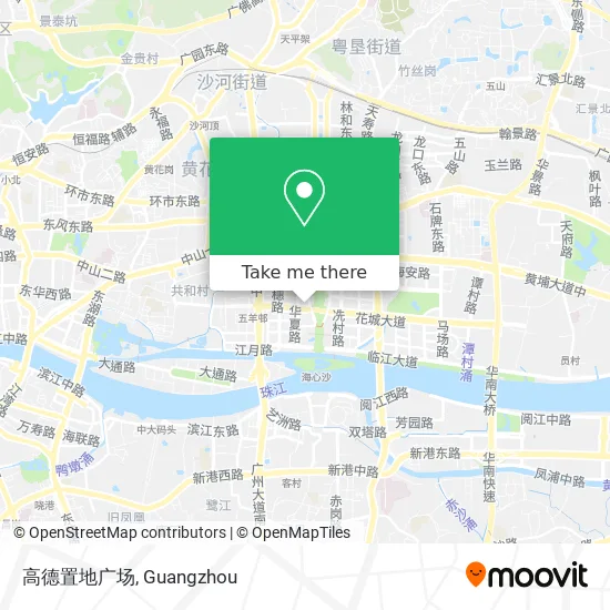 高德置地广场 map