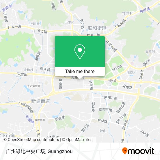 广州绿地中央广场 map