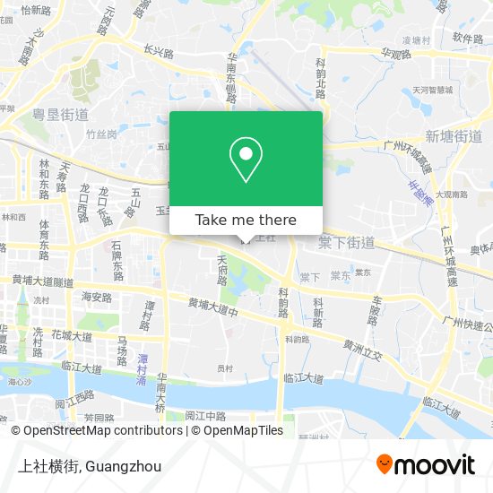 上社横街 map