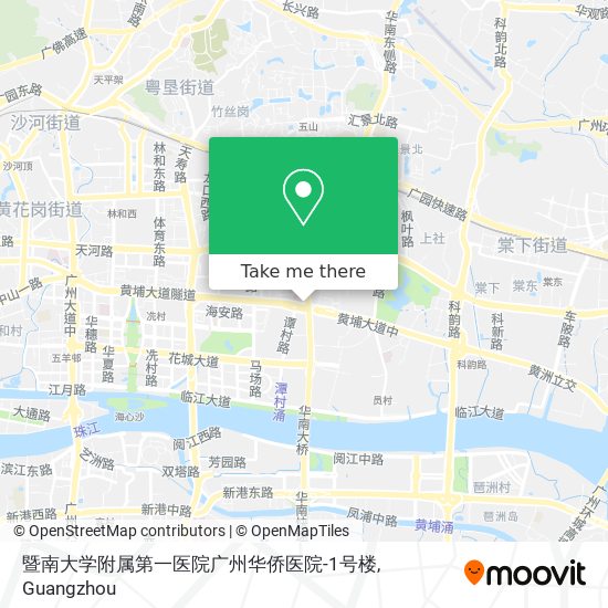 暨南大学附属第一医院广州华侨医院-1号楼 map