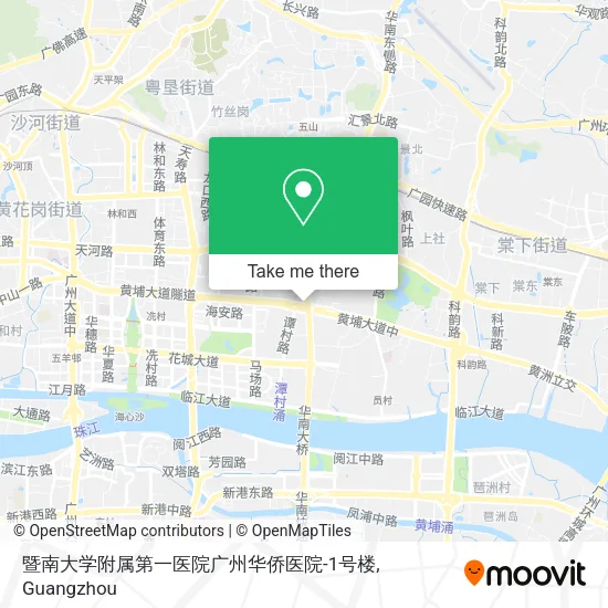暨南大学附属第一医院广州华侨医院-1号楼 map