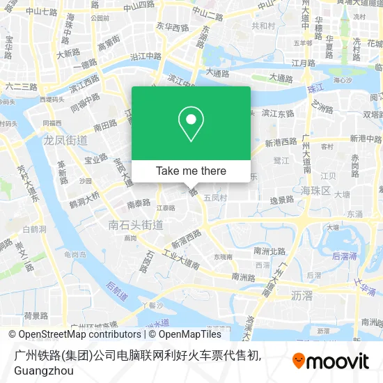 广州铁路(集团)公司电脑联网利好火车票代售初 map