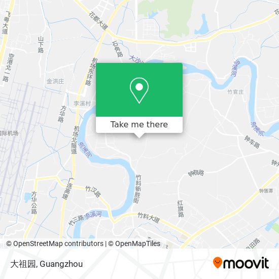 大祖园 map