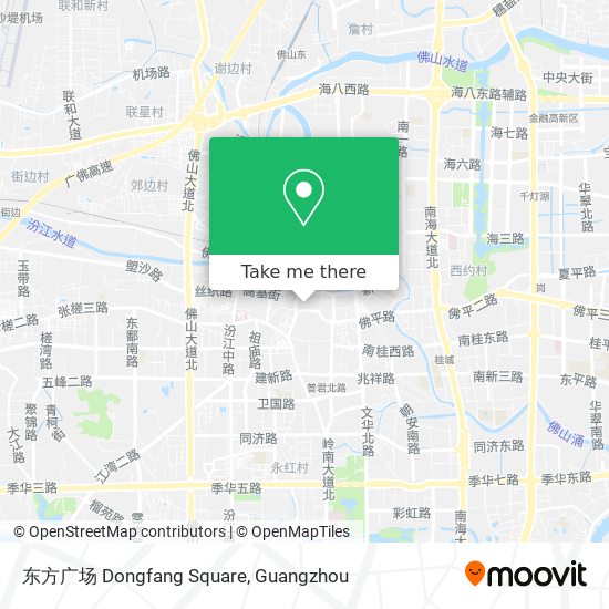 东方广场 Dongfang Square map