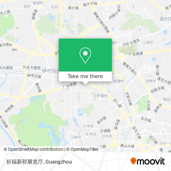 祈福新邨展览厅 map