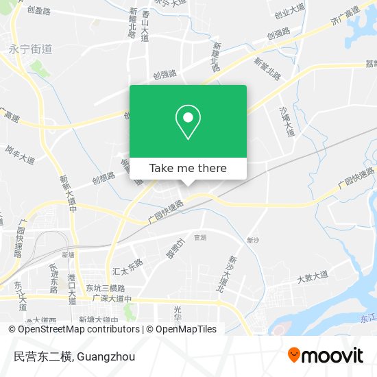 民营东二横 map