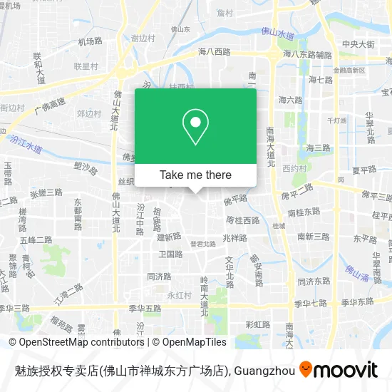 魅族授权专卖店(佛山市禅城东方广场店) map