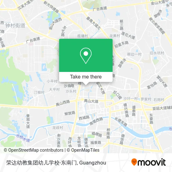 荣达幼教集团幼儿学校-东南门 map