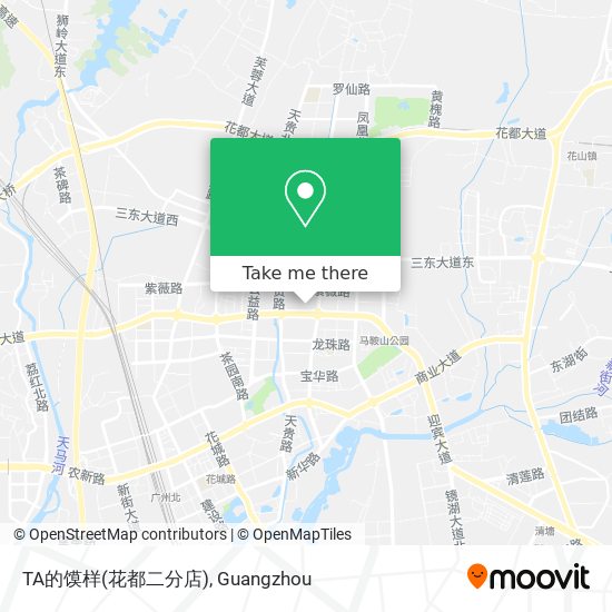 TA的馍样(花都二分店) map