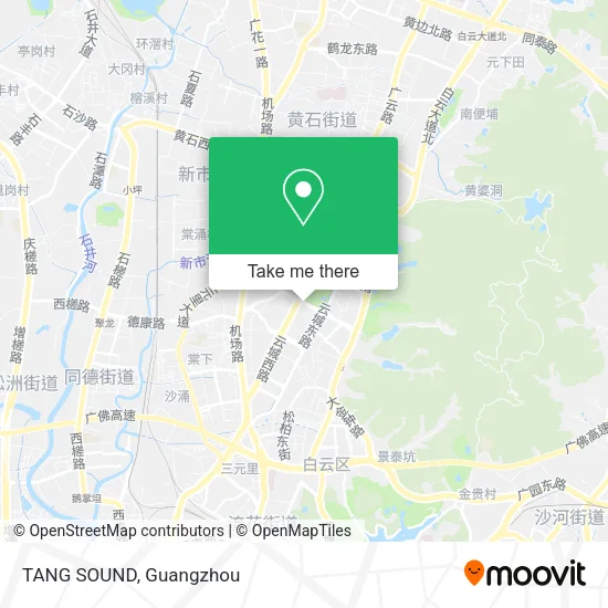 TANG SOUND map