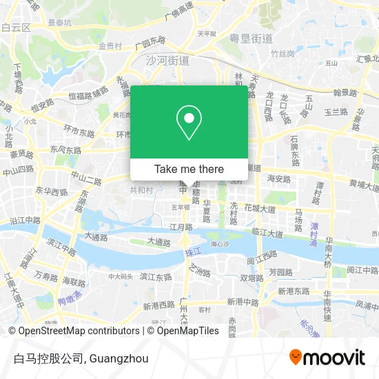 白马控股公司 map