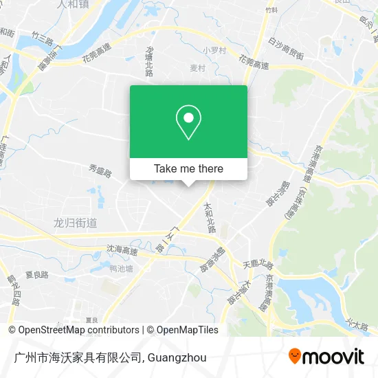 广州市海沃家具有限公司 map