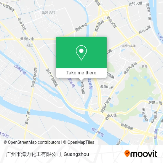 广州市海力化工有限公司 map