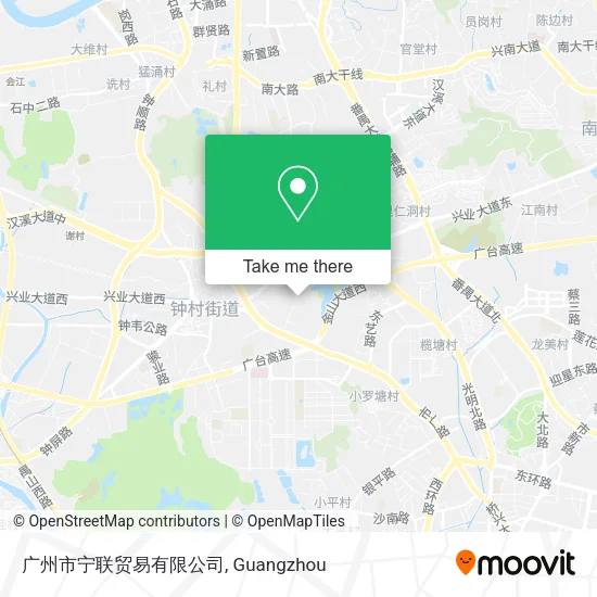 广州市宁联贸易有限公司 map