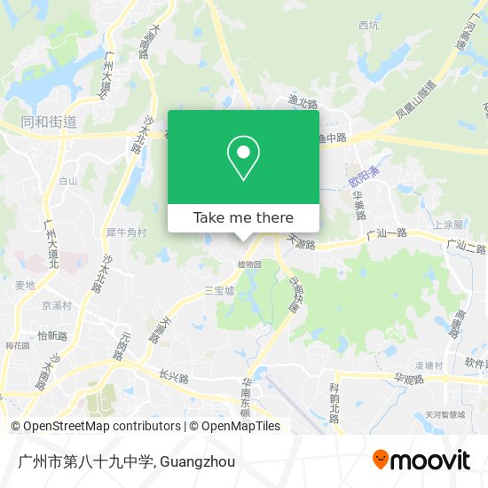 广州市第八十九中学 map