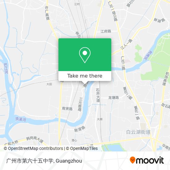 广州市第六十五中学 map