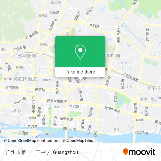 广州市第一一三中学 map