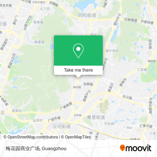 梅花园商业广场 map