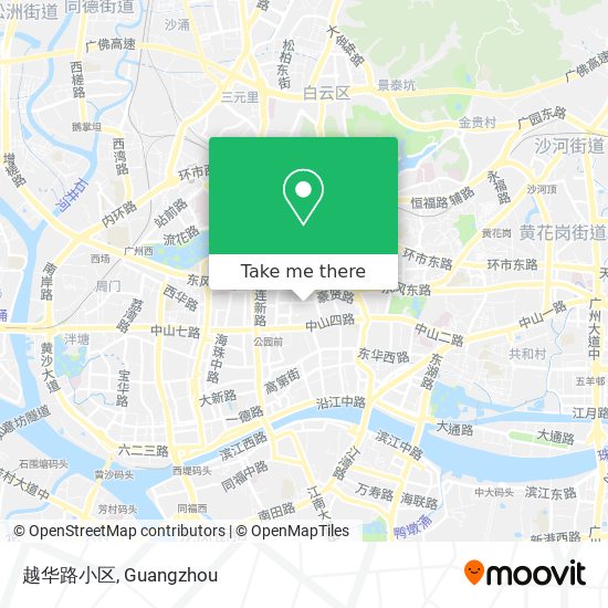 越华路小区 map